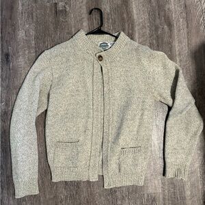 Wool cardigan